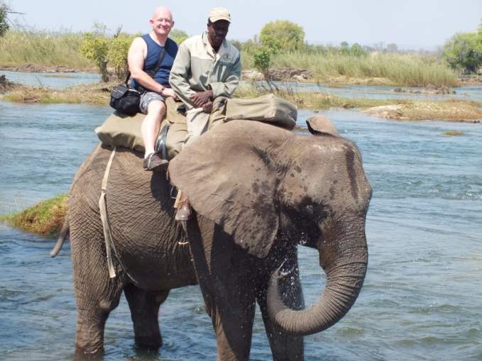 Trekking with Elephants
