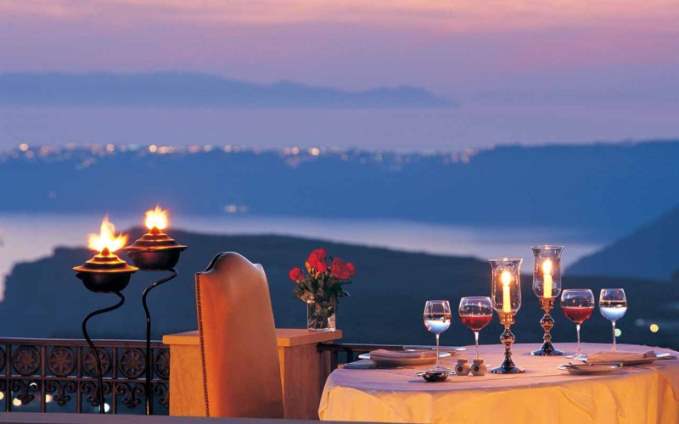 Pyrgos Restaurant, Santorini