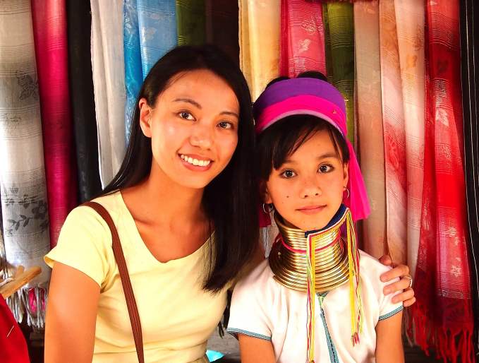 Mingling with the hill tribes