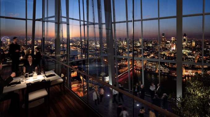 Oblix Restaurant, London