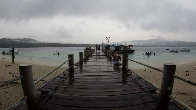Peucang Island Beach, Banten